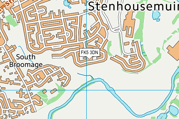FK5 3DN map - OS VectorMap District (Ordnance Survey) FK5 3DN map - OS VectorMap District (Ordnance Survey)