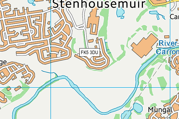 FK5 3DU map - OS VectorMap District (Ordnance Survey) FK5 3DU map - OS VectorMap District (Ordnance Survey)