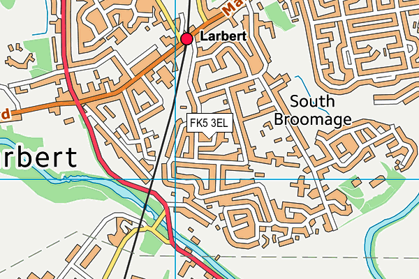 FK5 3EL map - OS VectorMap District (Ordnance Survey) FK5 3EL map - OS VectorMap District (Ordnance Survey)