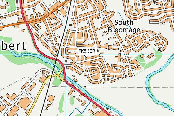 FK5 3ER map - OS VectorMap District (Ordnance Survey) FK5 3ER map - OS VectorMap District (Ordnance Survey)