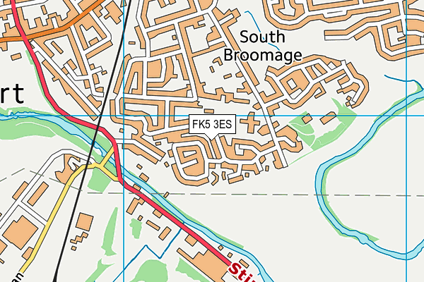 FK5 3ES map - OS VectorMap District (Ordnance Survey) FK5 3ES map - OS VectorMap District (Ordnance Survey)
