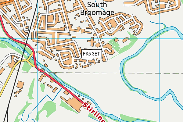 FK5 3ET map - OS VectorMap District (Ordnance Survey) FK5 3ET map - OS VectorMap District (Ordnance Survey)