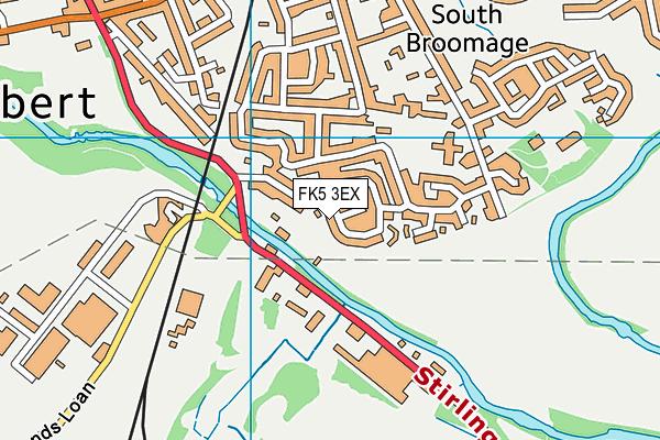 FK5 3EX map - OS VectorMap District (Ordnance Survey) FK5 3EX map - OS VectorMap District (Ordnance Survey)