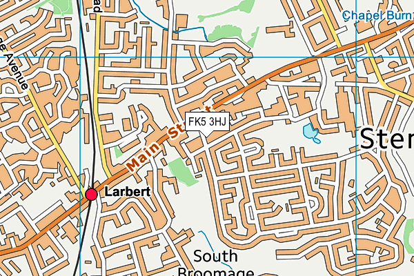 FK5 3HJ map - OS VectorMap District (Ordnance Survey) FK5 3HJ map - OS VectorMap District (Ordnance Survey)