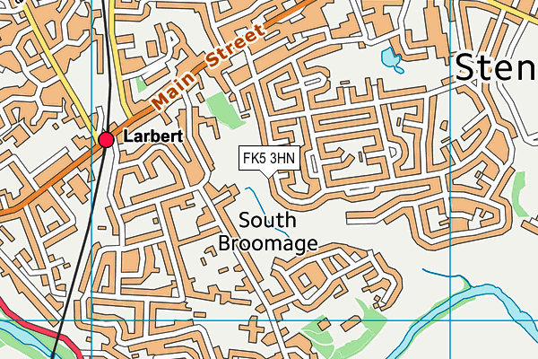 FK5 3HN map - OS VectorMap District (Ordnance Survey) FK5 3HN map - OS VectorMap District (Ordnance Survey)