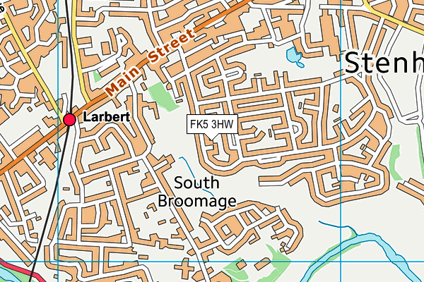 FK5 3HW map - OS VectorMap District (Ordnance Survey) FK5 3HW map - OS VectorMap District (Ordnance Survey)