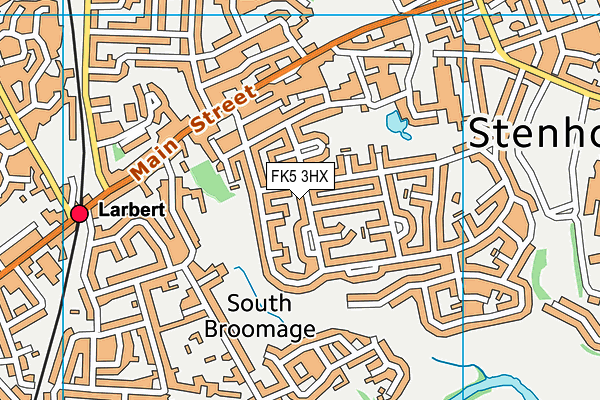 FK5 3HX map - OS VectorMap District (Ordnance Survey) FK5 3HX map - OS VectorMap District (Ordnance Survey)