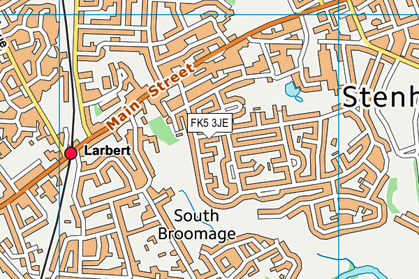 FK5 3JE map - OS VectorMap District (Ordnance Survey) FK5 3JE map - OS VectorMap District (Ordnance Survey)