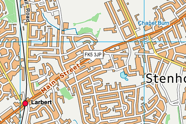 FK5 3JP map - OS VectorMap District (Ordnance Survey) FK5 3JP map - OS VectorMap District (Ordnance Survey)