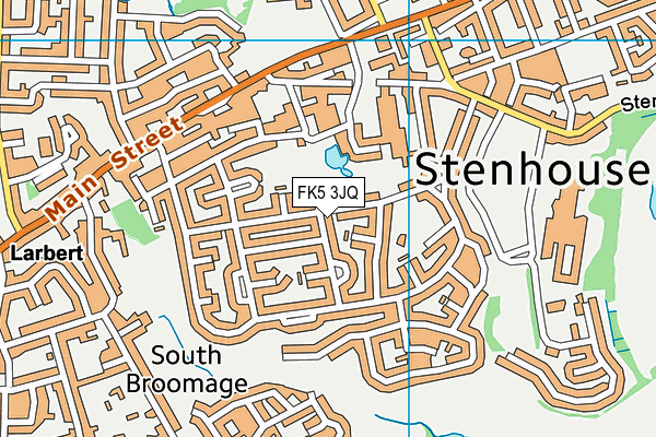 FK5 3JQ map - OS VectorMap District (Ordnance Survey) FK5 3JQ map - OS VectorMap District (Ordnance Survey)