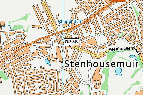 FK5 3JS map - OS VectorMap District (Ordnance Survey) FK5 3JS map - OS VectorMap District (Ordnance Survey)
