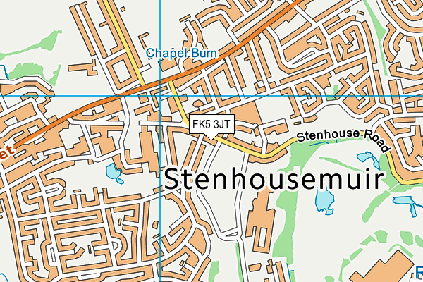 FK5 3JT map - OS VectorMap District (Ordnance Survey) FK5 3JT map - OS VectorMap District (Ordnance Survey)