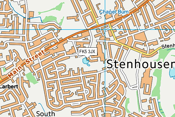 FK5 3JX map - OS VectorMap District (Ordnance Survey) FK5 3JX map - OS VectorMap District (Ordnance Survey)