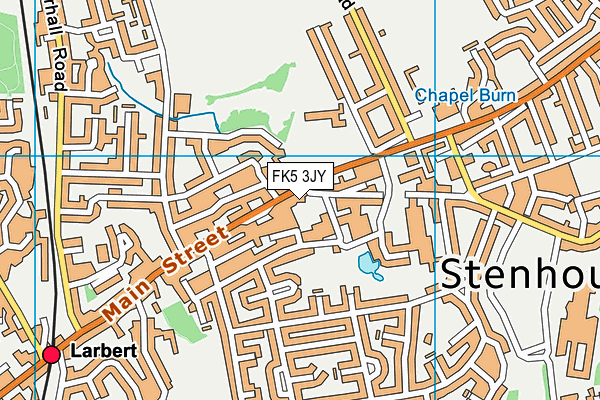FK5 3JY map - OS VectorMap District (Ordnance Survey) FK5 3JY map - OS VectorMap District (Ordnance Survey)