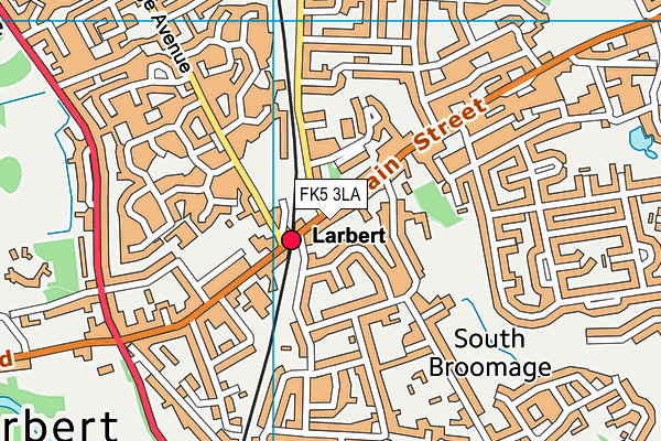 FK5 3LA map - OS VectorMap District (Ordnance Survey) FK5 3LA map - OS VectorMap District (Ordnance Survey)