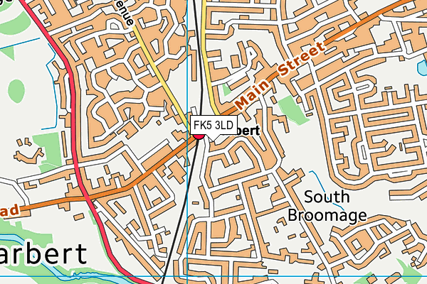 FK5 3LD map - OS VectorMap District (Ordnance Survey) FK5 3LD map - OS VectorMap District (Ordnance Survey)