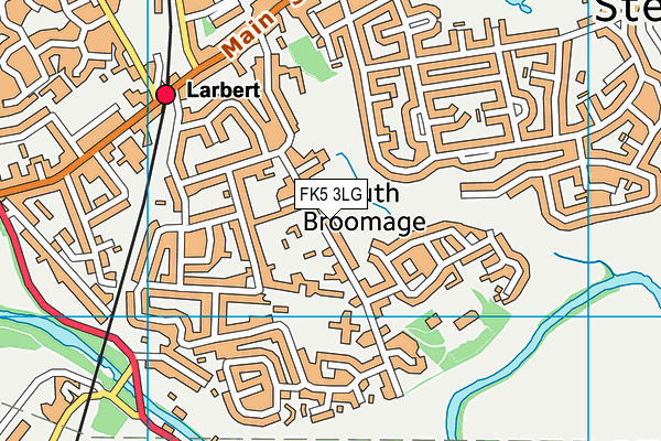 FK5 3LG map - OS VectorMap District (Ordnance Survey) FK5 3LG map - OS VectorMap District (Ordnance Survey)