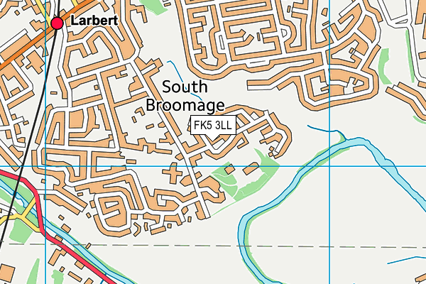 FK5 3LL map - OS VectorMap District (Ordnance Survey) FK5 3LL map - OS VectorMap District (Ordnance Survey)