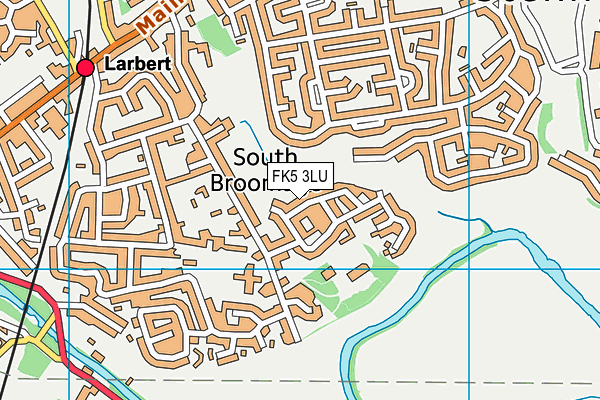 FK5 3LU map - OS VectorMap District (Ordnance Survey) FK5 3LU map - OS VectorMap District (Ordnance Survey)