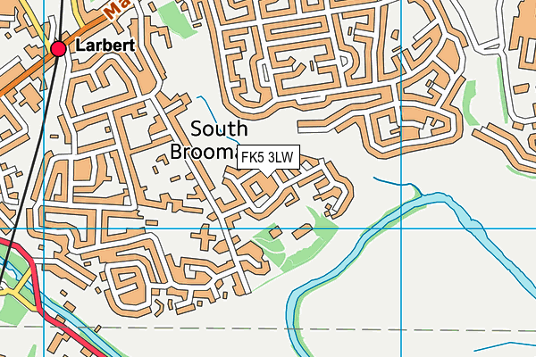 FK5 3LW map - OS VectorMap District (Ordnance Survey) FK5 3LW map - OS VectorMap District (Ordnance Survey)