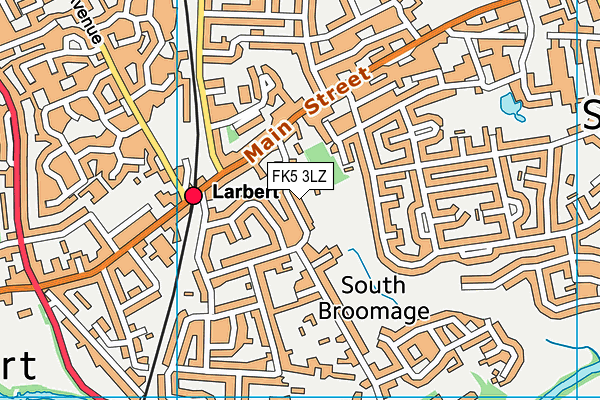 FK5 3LZ map - OS VectorMap District (Ordnance Survey) FK5 3LZ map - OS VectorMap District (Ordnance Survey)