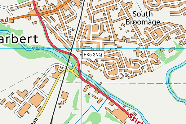 FK5 3NQ map - OS VectorMap District (Ordnance Survey) FK5 3NQ map - OS VectorMap District (Ordnance Survey)