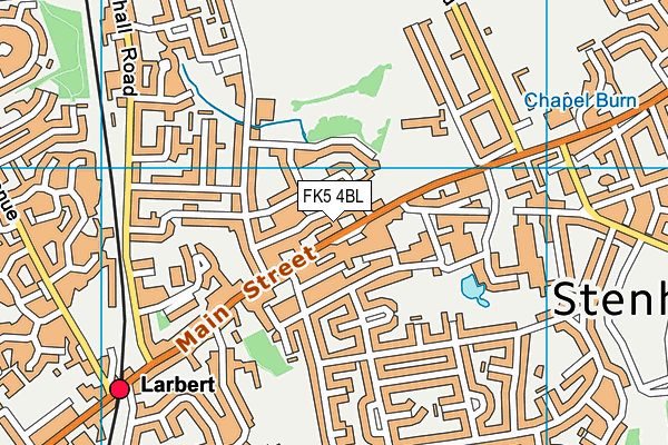FK5 4BL map - OS VectorMap District (Ordnance Survey) FK5 4BL map - OS VectorMap District (Ordnance Survey)