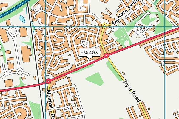 FK5 4GX map - OS VectorMap District (Ordnance Survey) FK5 4GX map - OS VectorMap District (Ordnance Survey)