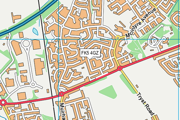 FK5 4GZ map - OS VectorMap District (Ordnance Survey) FK5 4GZ map - OS VectorMap District (Ordnance Survey)