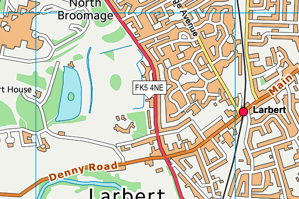 FK5 4NE map - OS VectorMap District (Ordnance Survey) FK5 4NE map - OS VectorMap District (Ordnance Survey)