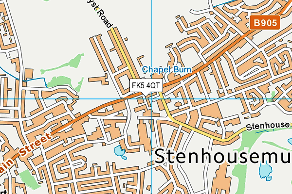 FK5 4QT map - OS VectorMap District (Ordnance Survey) FK5 4QT map - OS VectorMap District (Ordnance Survey)