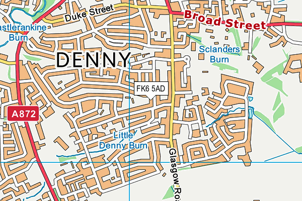 FK6 5AD map - OS VectorMap District (Ordnance Survey) FK6 5AD map - OS VectorMap District (Ordnance Survey)