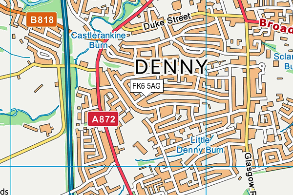 FK6 5AG map - OS VectorMap District (Ordnance Survey) FK6 5AG map - OS VectorMap District (Ordnance Survey)