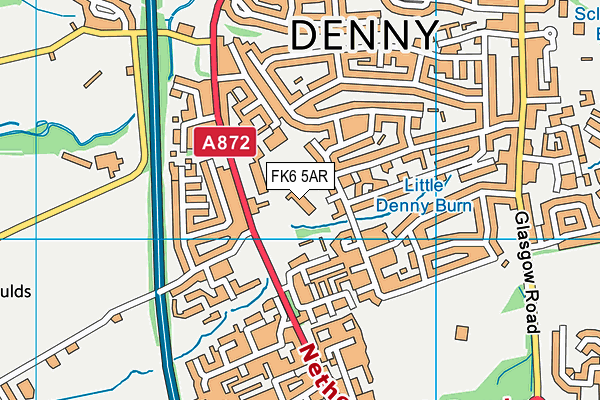 FK6 5AR map - OS VectorMap District (Ordnance Survey) FK6 5AR map - OS VectorMap District (Ordnance Survey)
