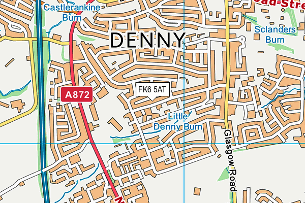 FK6 5AT map - OS VectorMap District (Ordnance Survey) FK6 5AT map - OS VectorMap District (Ordnance Survey)