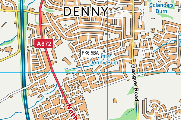 FK6 5BA map - OS VectorMap District (Ordnance Survey) FK6 5BA map - OS VectorMap District (Ordnance Survey)