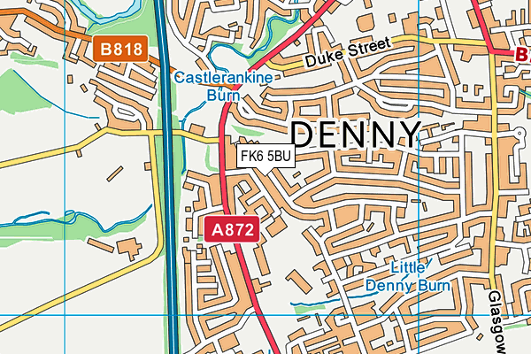 FK6 5BU map - OS VectorMap District (Ordnance Survey) FK6 5BU map - OS VectorMap District (Ordnance Survey)