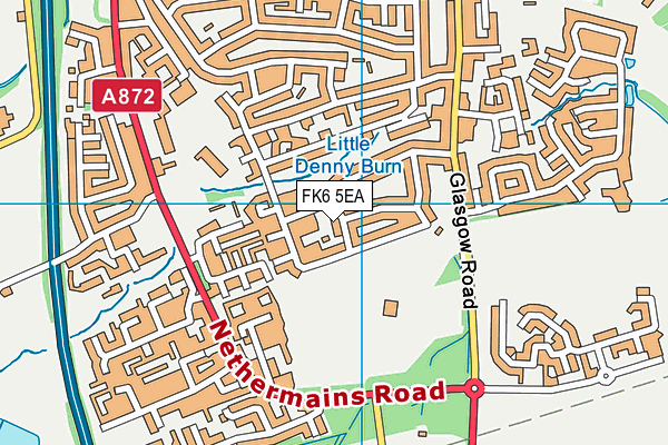 FK6 5EA map - OS VectorMap District (Ordnance Survey) FK6 5EA map - OS VectorMap District (Ordnance Survey)