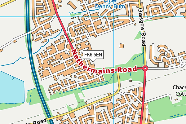 FK6 5EN map - OS VectorMap District (Ordnance Survey) FK6 5EN map - OS VectorMap District (Ordnance Survey)