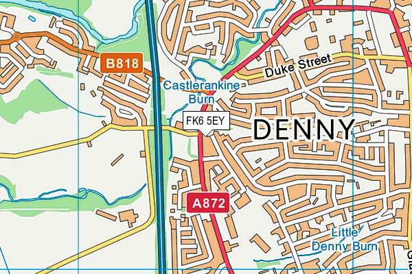 FK6 5EY map - OS VectorMap District (Ordnance Survey) FK6 5EY map - OS VectorMap District (Ordnance Survey)