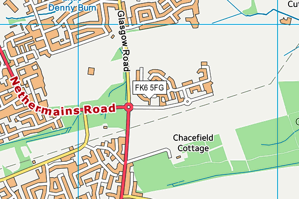 FK6 5FG map - OS VectorMap District (Ordnance Survey) FK6 5FG map - OS VectorMap District (Ordnance Survey)