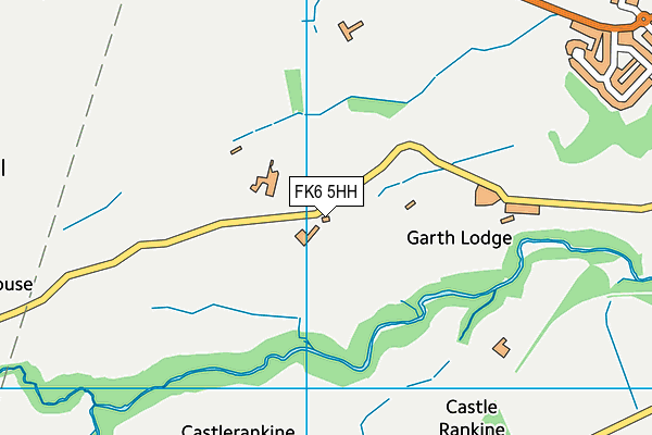FK6 5HH map - OS VectorMap District (Ordnance Survey) FK6 5HH map - OS VectorMap District (Ordnance Survey)
