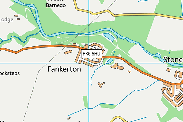 FK6 5HU map - OS VectorMap District (Ordnance Survey) FK6 5HU map - OS VectorMap District (Ordnance Survey)