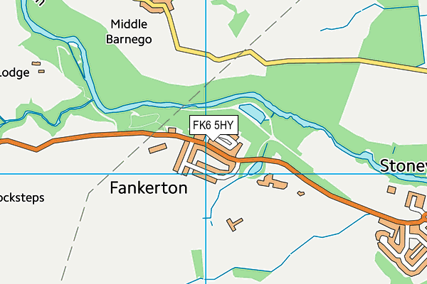 FK6 5HY map - OS VectorMap District (Ordnance Survey) FK6 5HY map - OS VectorMap District (Ordnance Survey)