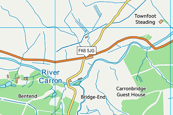 FK6 5JG map - OS VectorMap District (Ordnance Survey) FK6 5JG map - OS VectorMap District (Ordnance Survey)