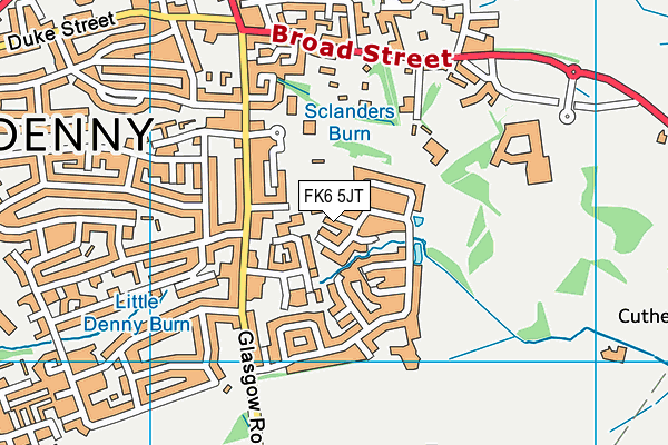 FK6 5JT map - OS VectorMap District (Ordnance Survey) FK6 5JT map - OS VectorMap District (Ordnance Survey)