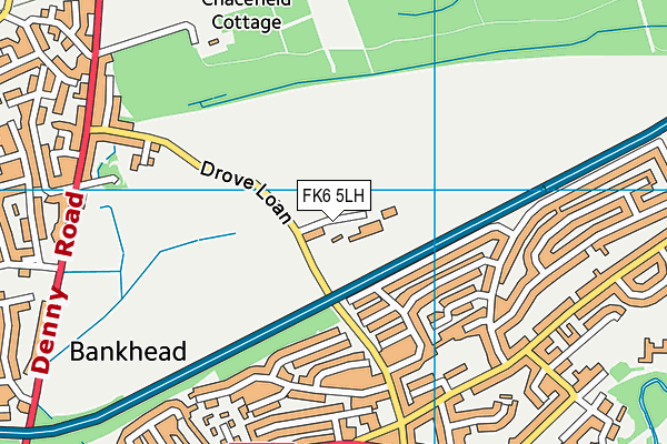 FK6 5LH map - OS VectorMap District (Ordnance Survey) FK6 5LH map - OS VectorMap District (Ordnance Survey)