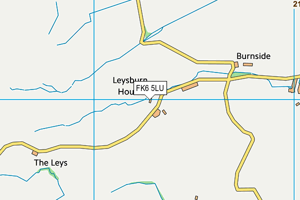 FK6 5LU map - OS VectorMap District (Ordnance Survey) FK6 5LU map - OS VectorMap District (Ordnance Survey)