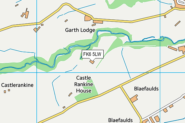 FK6 5LW map - OS VectorMap District (Ordnance Survey) FK6 5LW map - OS VectorMap District (Ordnance Survey)