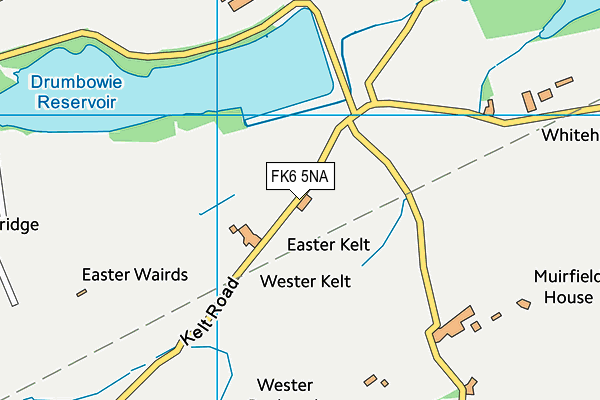 FK6 5NA map - OS VectorMap District (Ordnance Survey) FK6 5NA map - OS VectorMap District (Ordnance Survey)